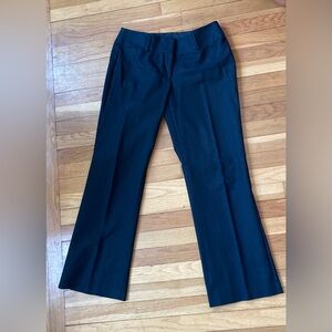 LOFT Black Straight-Leg Dress Pants